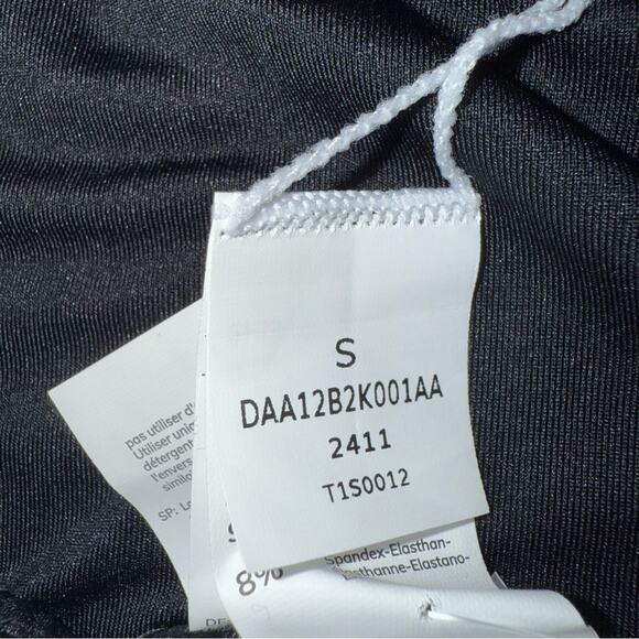 Cupshe NWT Black Textured Classic Bikini Bottoms Size Small - Picture 6 of 7